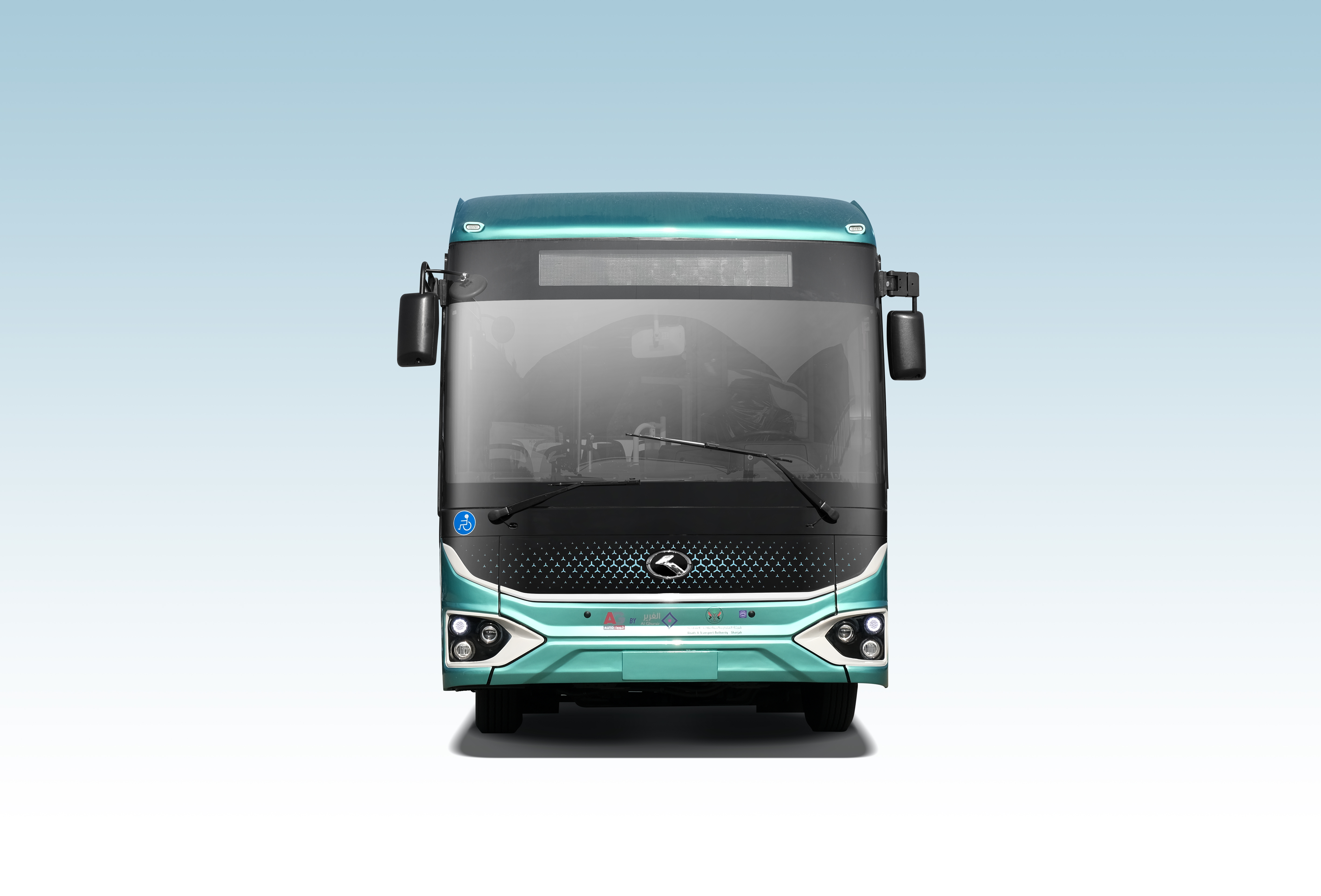 Rear View of King Long bus Dubai