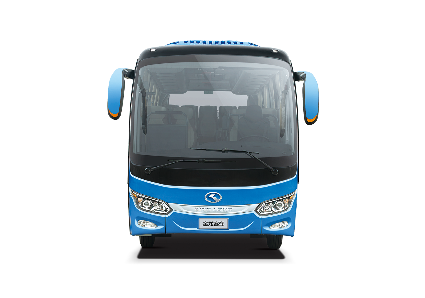 Front view of XMQ6871 Model King Long Coach