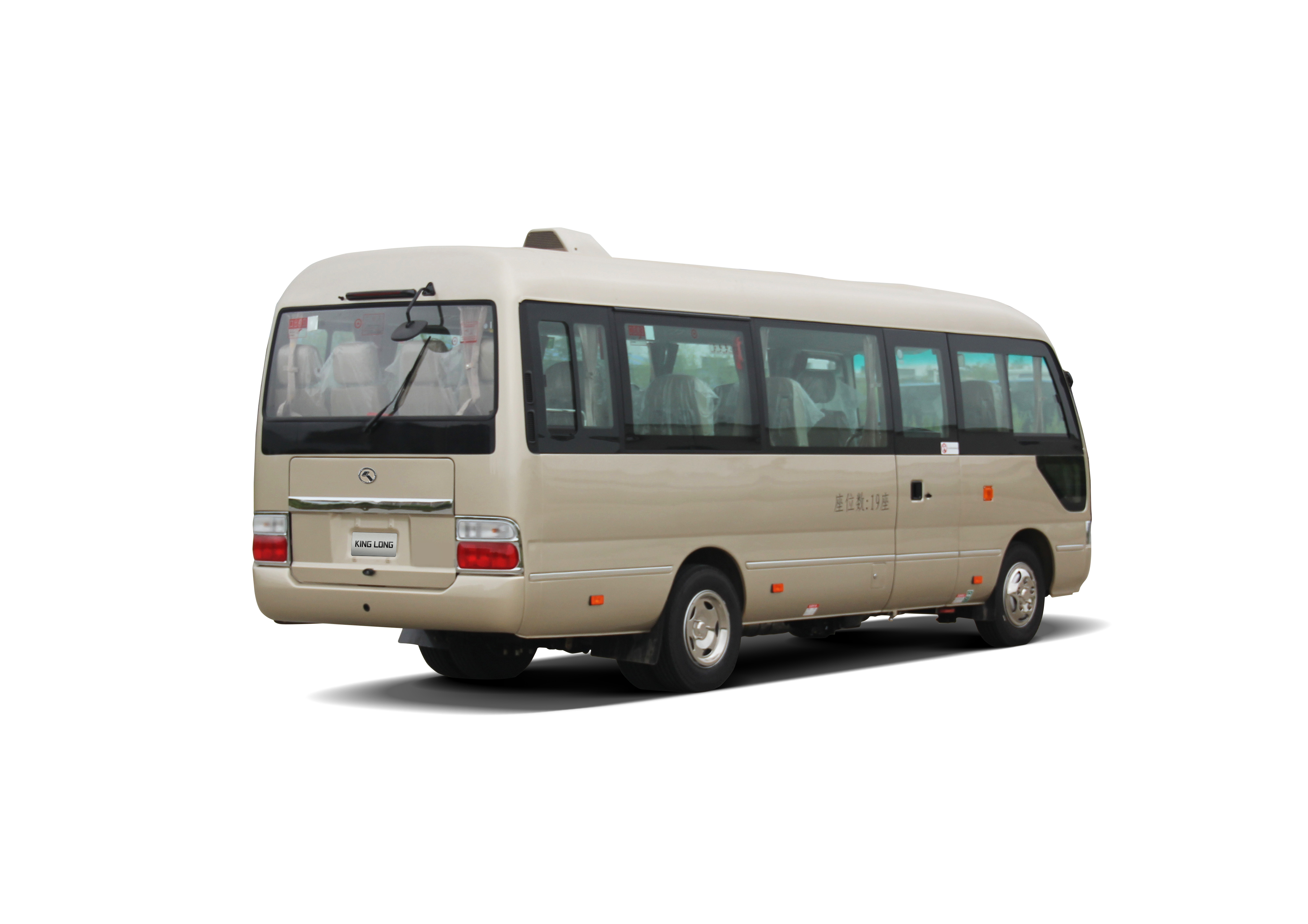 A Side View of King Long Bus XMQ6720 Model