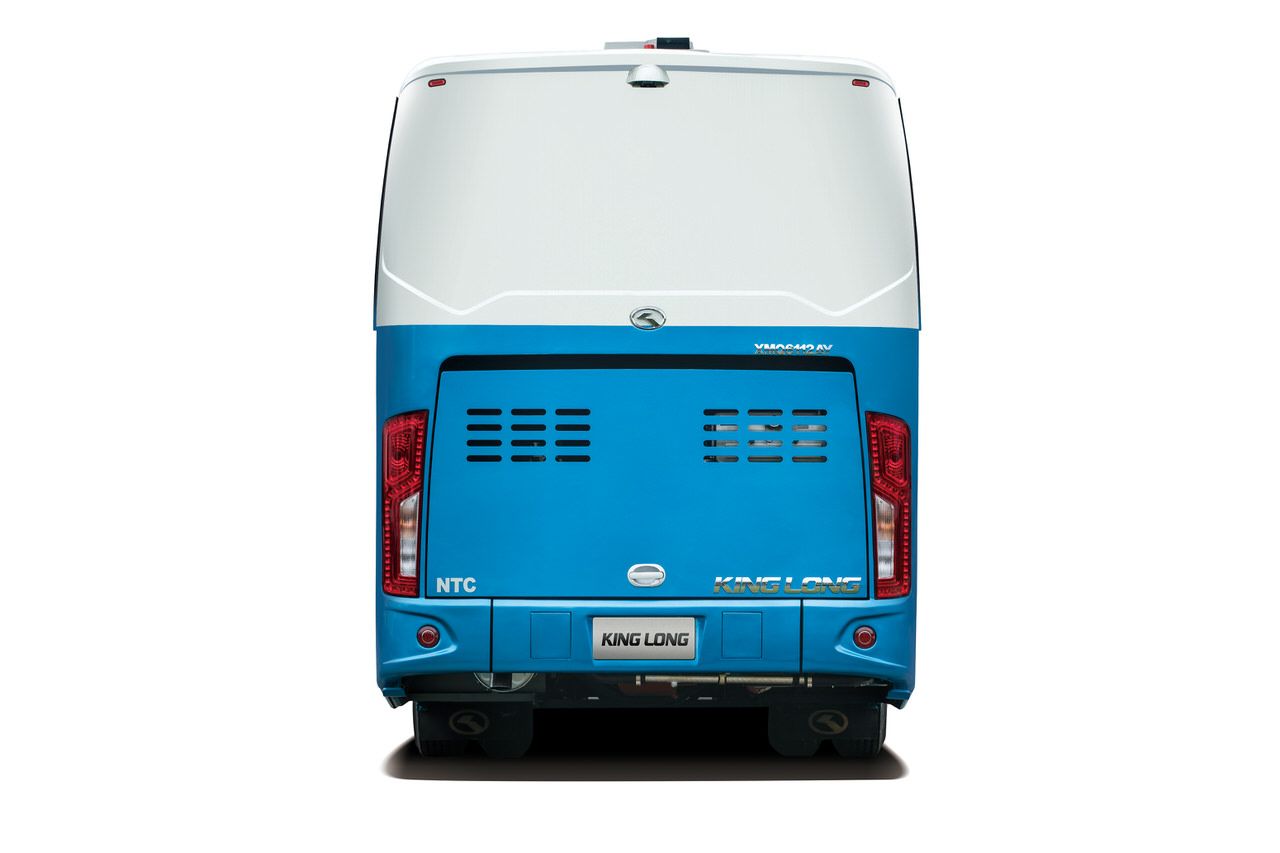 Rear View of XMQ 6112 AY Model Luxury Coach